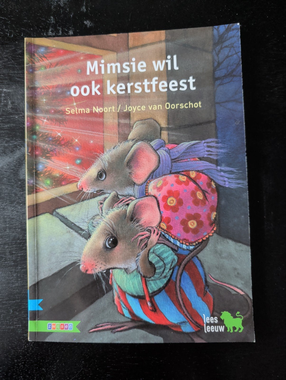Mimsie wil ook kerstfeest - Leesleeuw boek, Fictie algemeen, Selma Noort / Joyce van Oorschot, Jongen of Meisje, Ophalen of Verzenden
