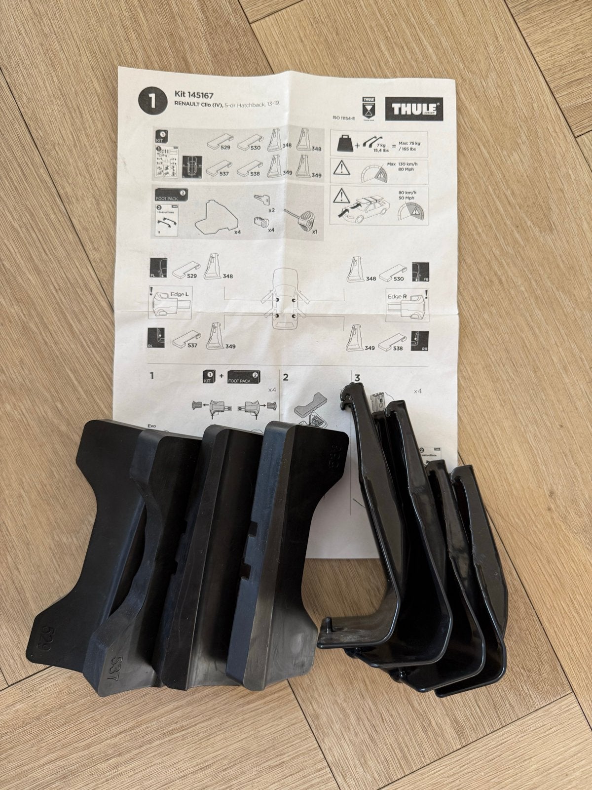 Thule Kit 145167, Ophalen of Verzenden, Gebruikt