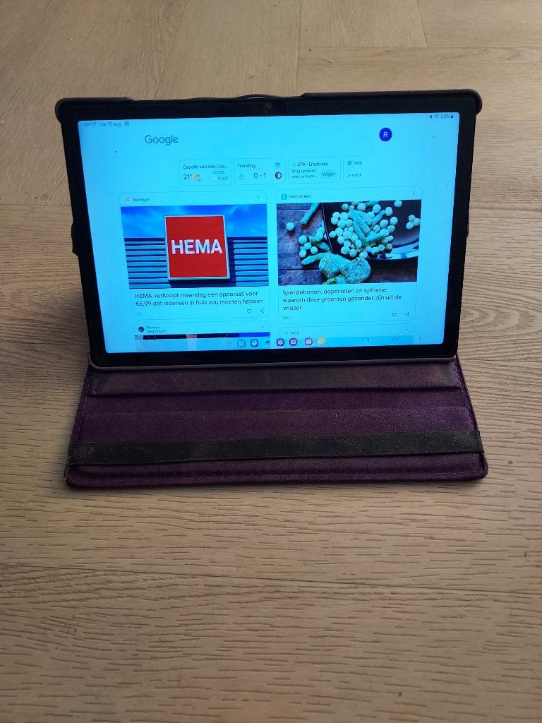 samsung tablet a8 32gb met 360 graden draaibare hoes, Computers en Software, Android Tablets, Gebruikt, 32 GB, Samsung Galaxy Tab