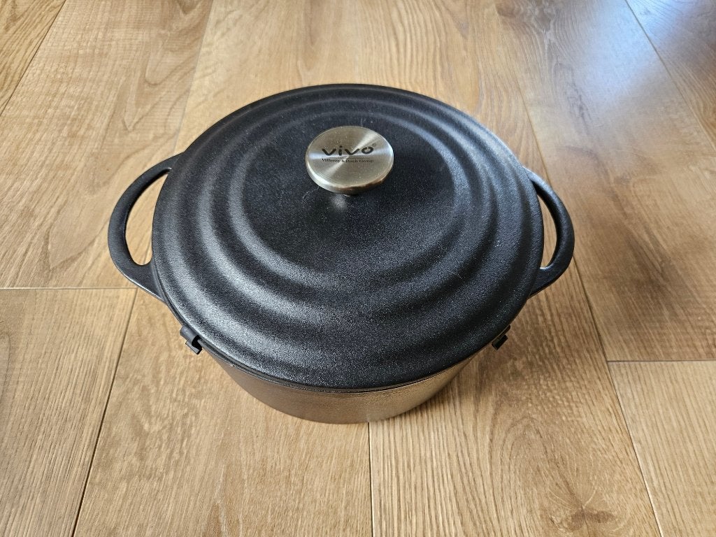 Villeroy & Boch Vivo - Gietijzeren Braadpan, Ophalen, Met deksel, Gebruikt, Overige merken
