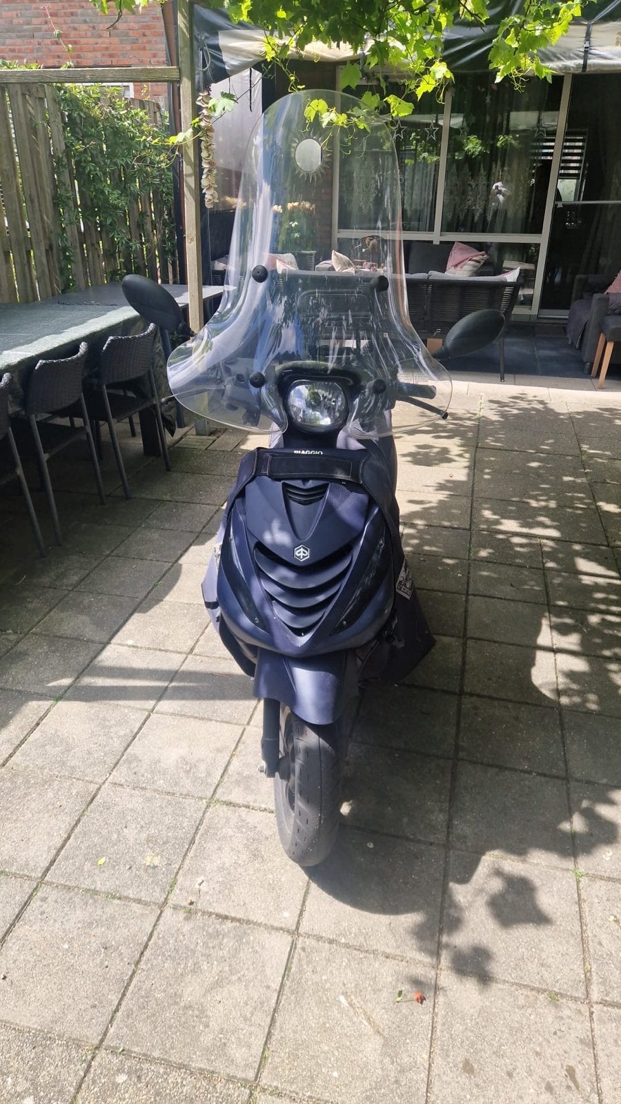 Piaggio Zip Brommer (Geel Kenteken) - 2017 - 7188 km, Fietsen en Brommers, Ophalen, Gebruikt, Maximaal 45 km/u, Zip