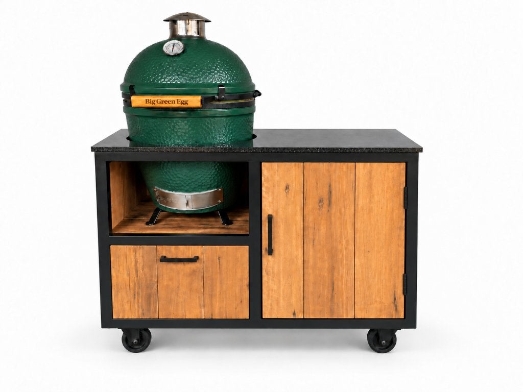 Maatwerk buitenkeuken voor Big Green Egg, Ophalen, Inbouw, Big Green Egg (origineel), Nieuw