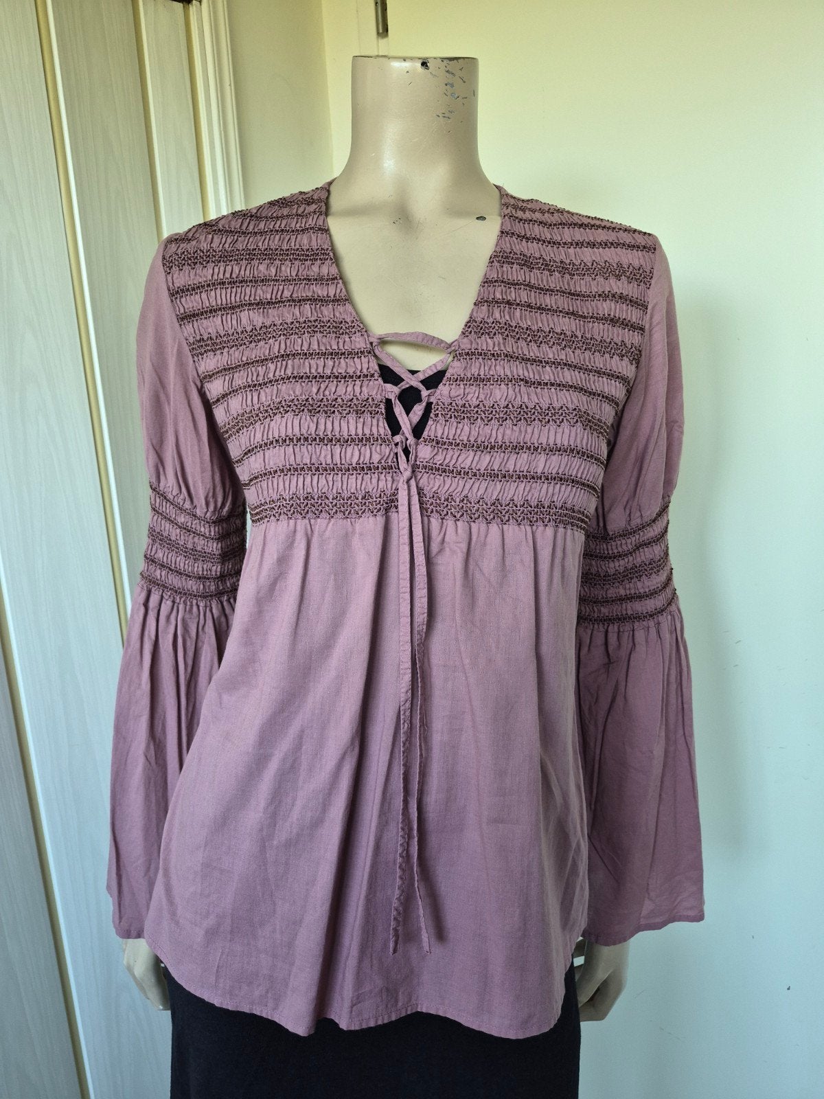 Morgan fairy blouse katoen maat XS/S, Ophalen of Verzenden, Zo goed als nieuw, Maat 34 (XS) of kleiner, Roze