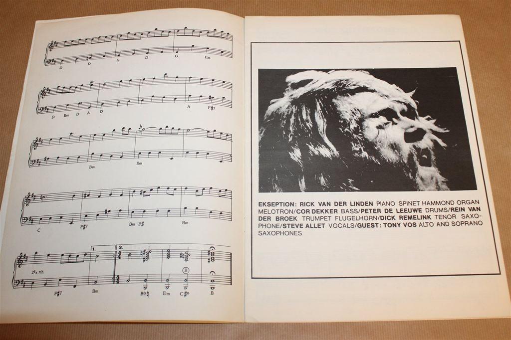 Ekseption 3 — Bladmuziek Piano [1970], Ophalen of Verzenden, Gebruikt, Artiest of Componist, Piano