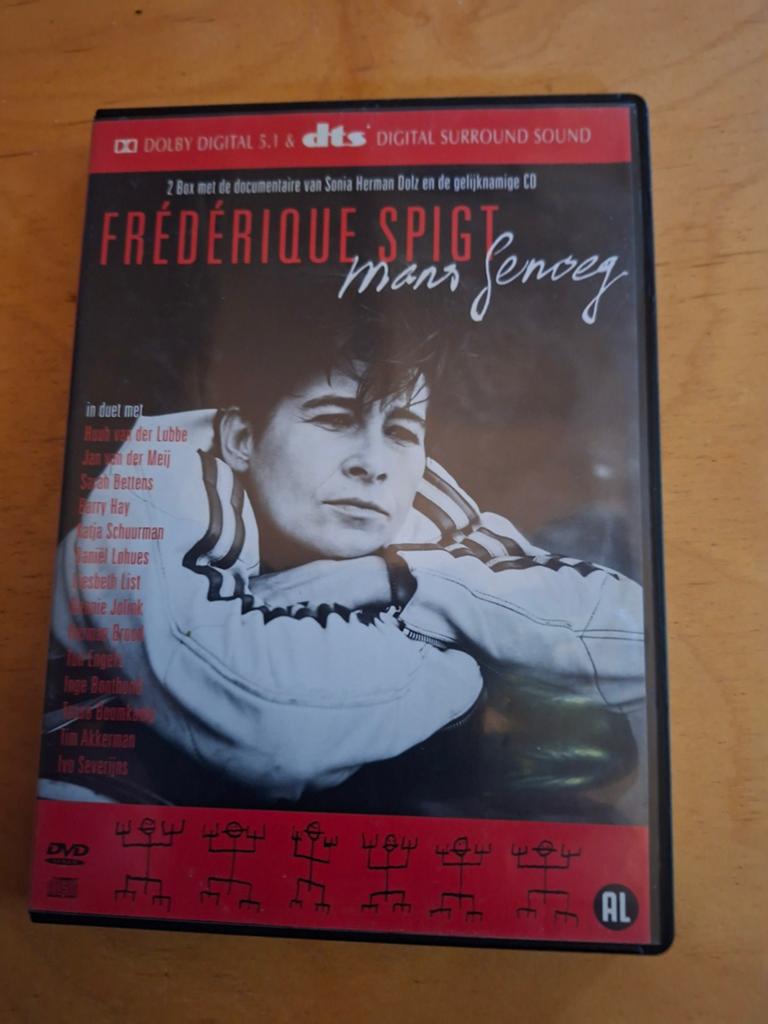 DVD Frederique Spigt - Mans Genoeg (incl. CD), Alle leeftijden, Ophalen of Verzenden, Gebruikt, Documentaire