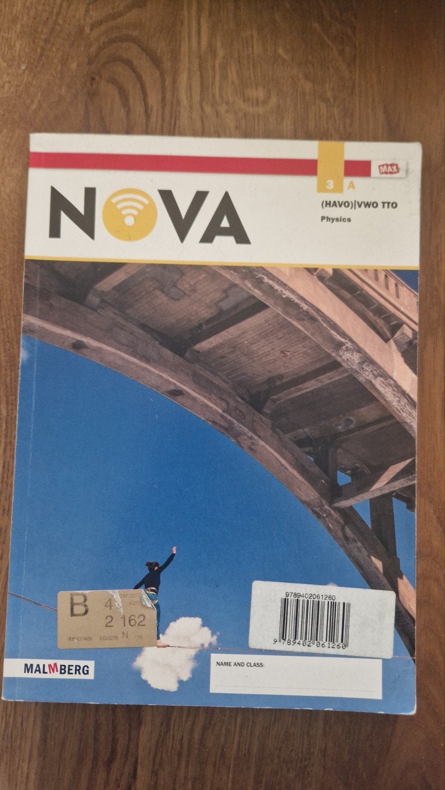 NOVA 3A (HAVO/VWO TTO) Physics - Malmberg, Gelezen, Natuurkunde, F. Allemade, L. Lenders, F. Molin, S. Tromp, P. Verhagen, HAVO