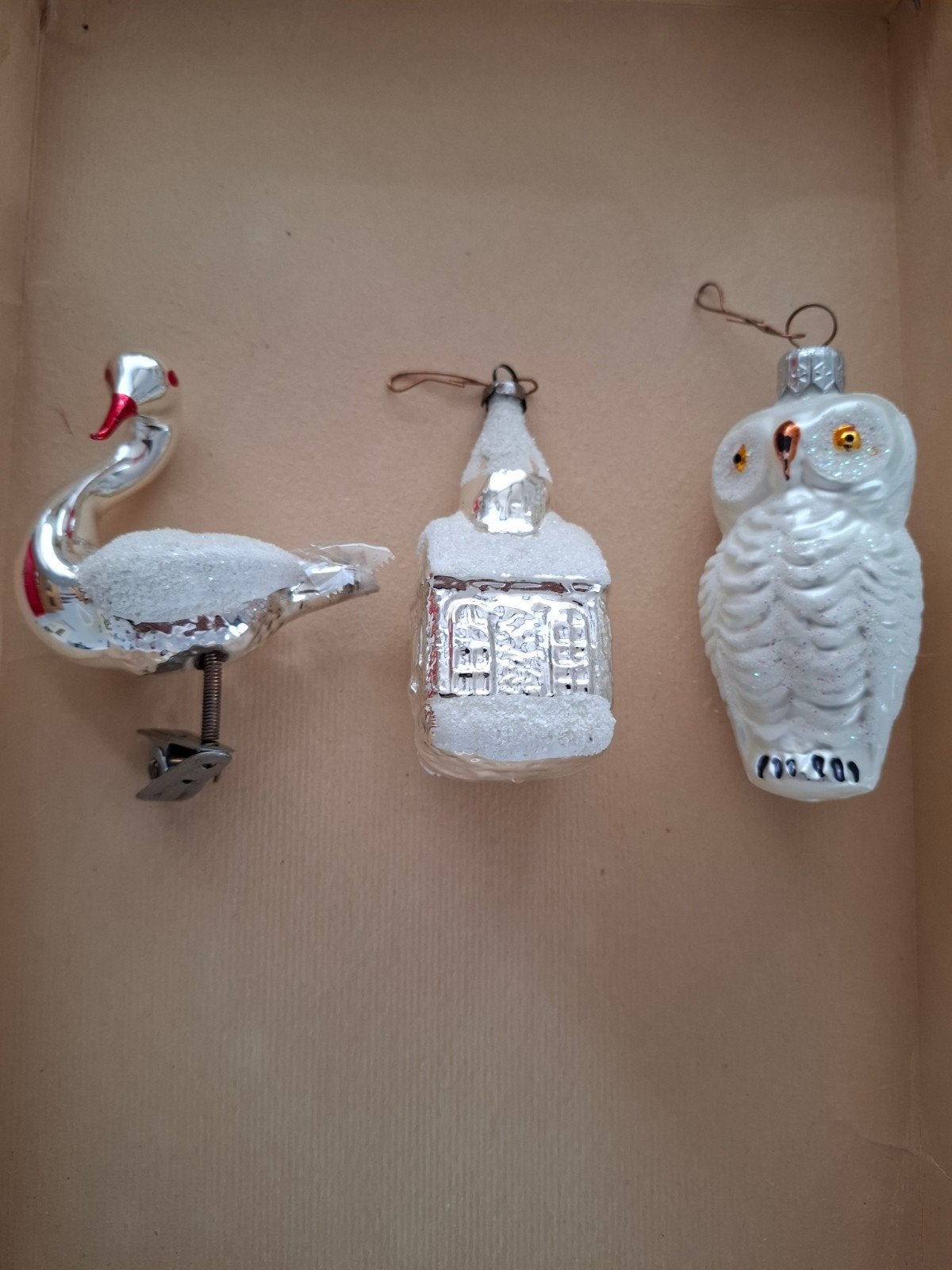 Antieke Kerstballen, Diversen, Kerst, Ophalen of Verzenden, Zo goed als nieuw