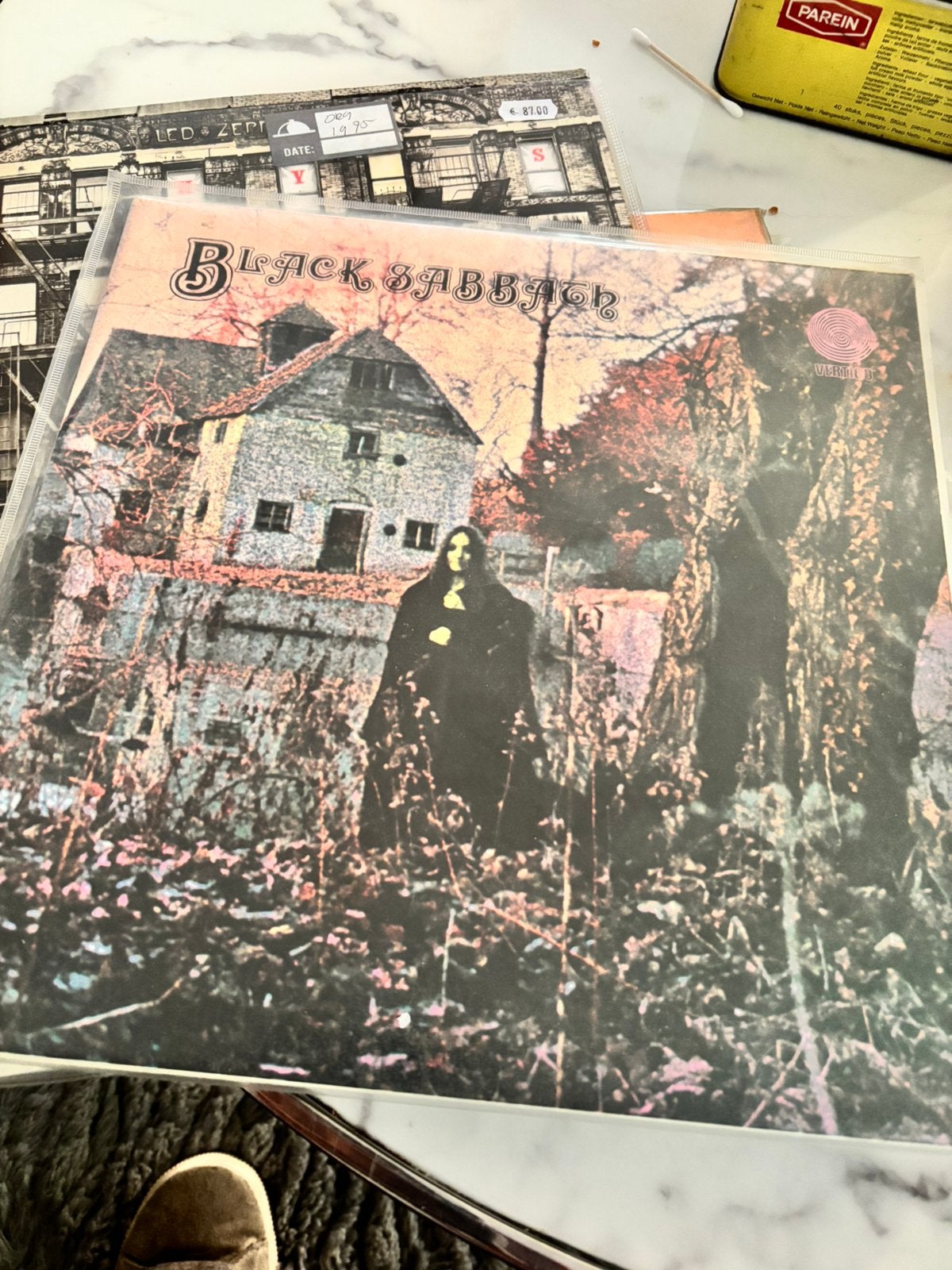 Black sabbath selftitel 1970 vertigo Holland, Ophalen, Zo goed als nieuw