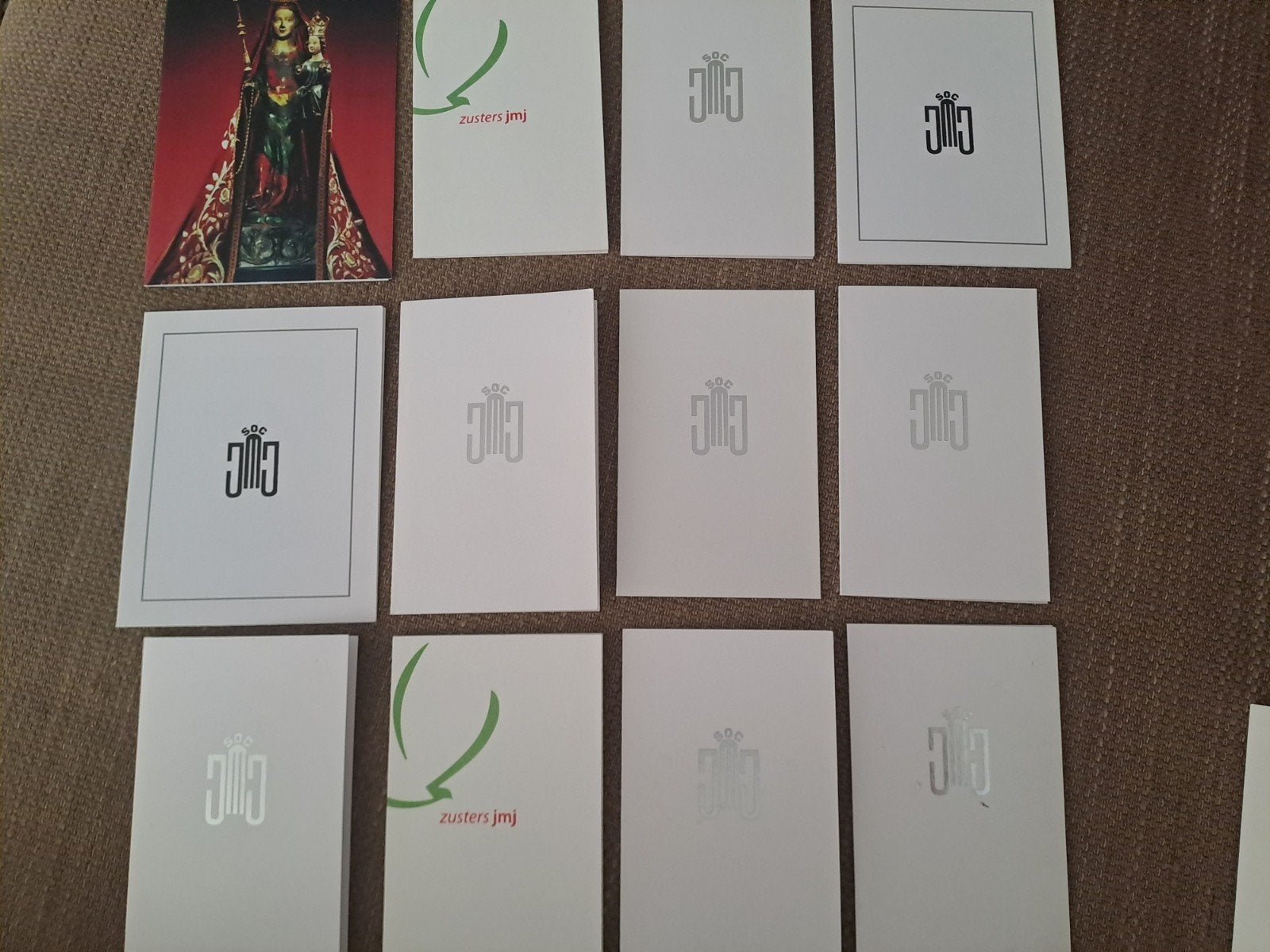 15 bidprentjes religieus, Verzamelen, Ophalen