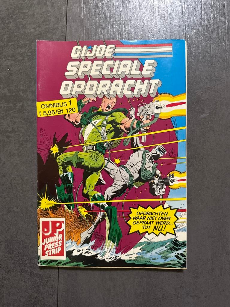 G.I. Joe Speciale Opdracht Omnibus 1 - Juniorpress Strip, Boeken, Stripboeken, Eén stripboek, Ophalen of Verzenden, Gelezen
