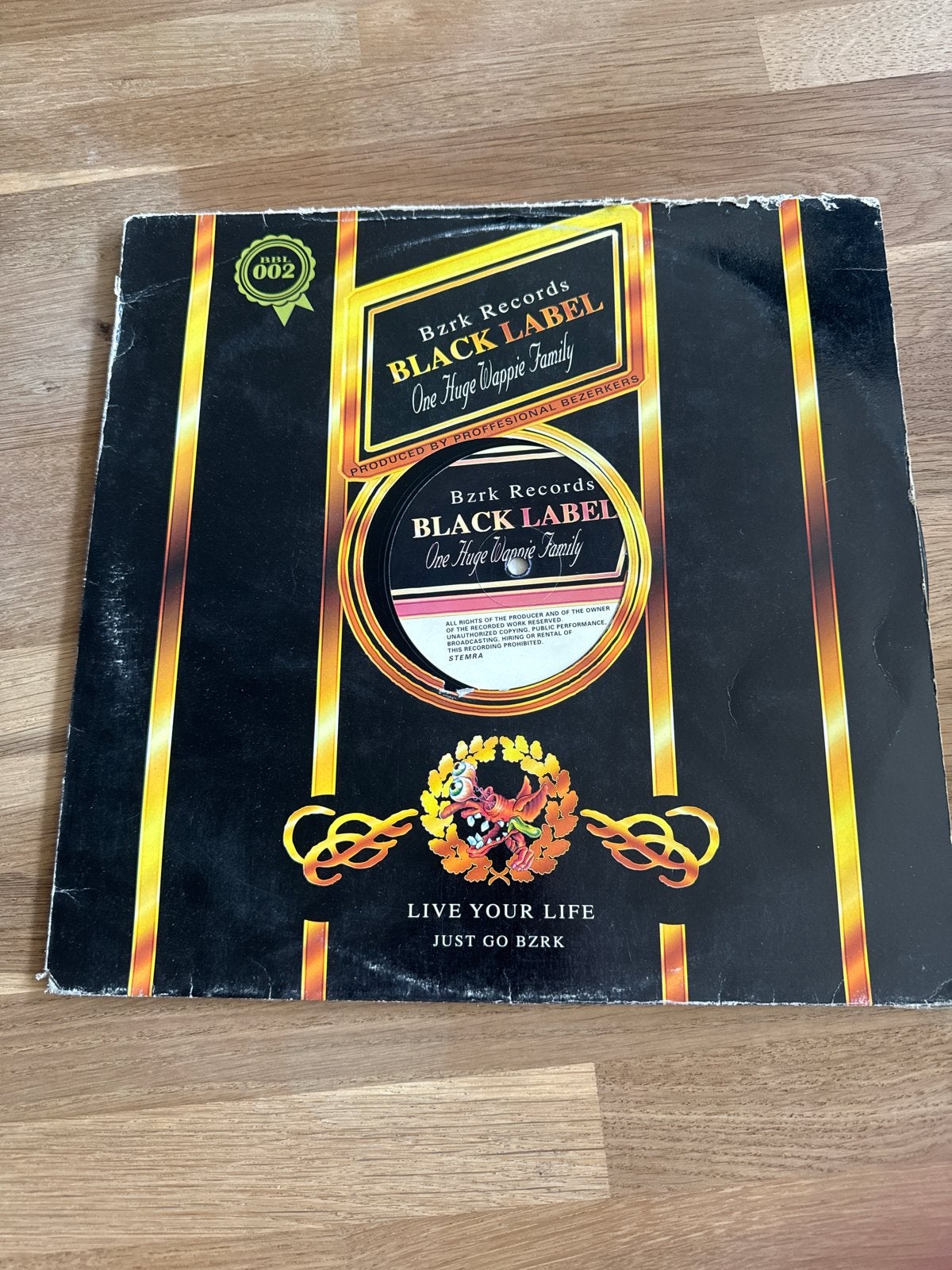 Angel - Take Me Away (BZRK Records Black Label 002), Cd's en Dvd's, Gebruikt, Hardcore, Ophalen of Verzenden, EP