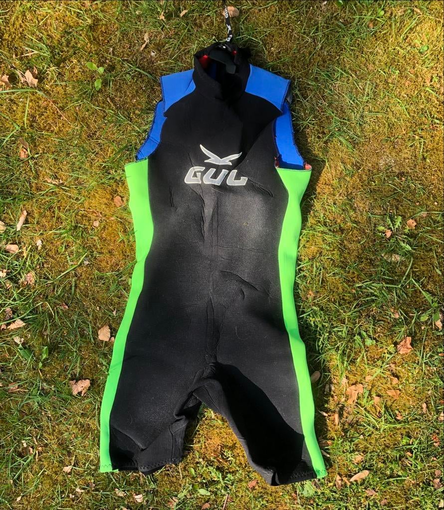 Gul mouwloze shorty wetsuit, Ophalen of Verzenden, Gebruikt, Overige typen