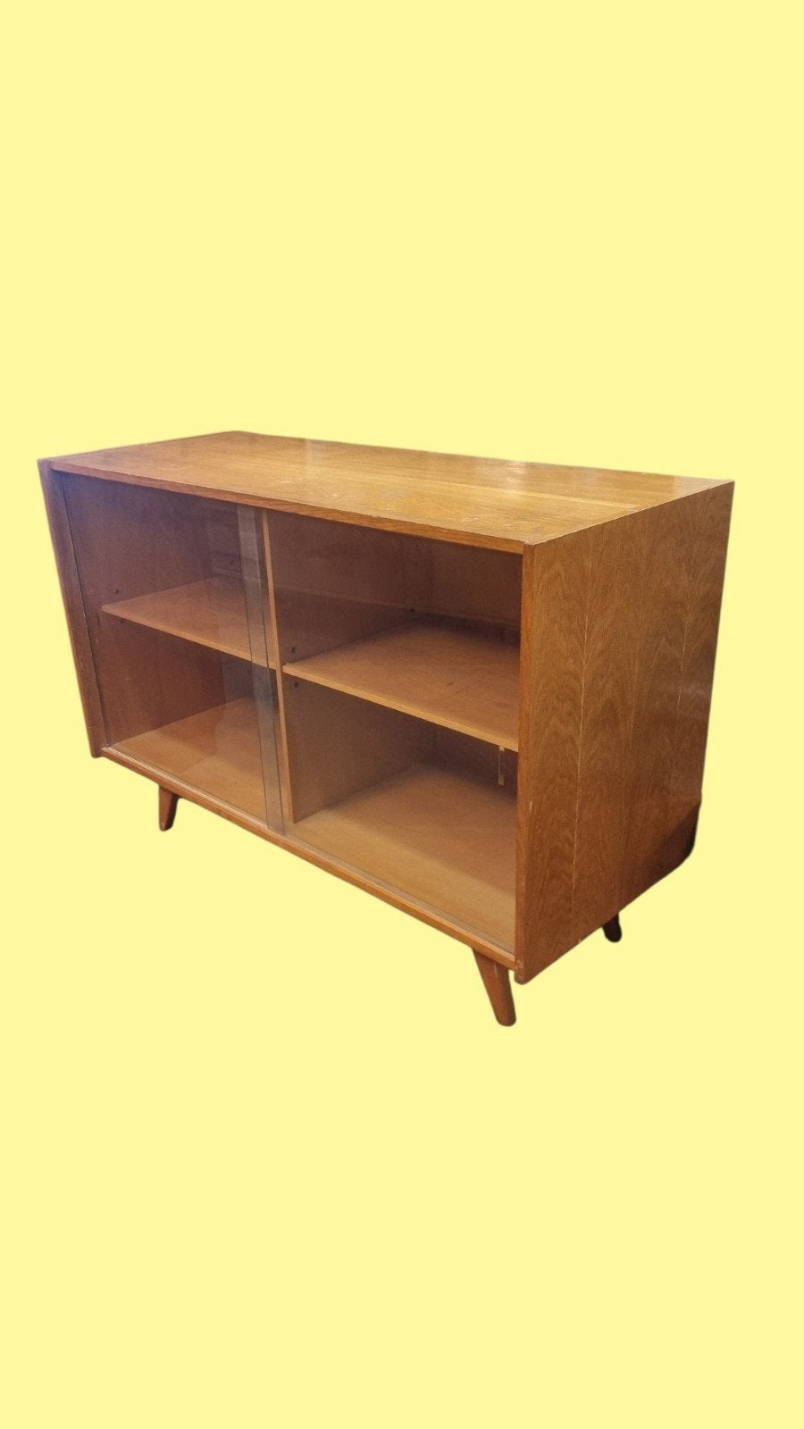 Vintage dressoir met vitrine jaren 60 Jiri Jiroutek, ,, Zo goed als nieuw, ,, ,