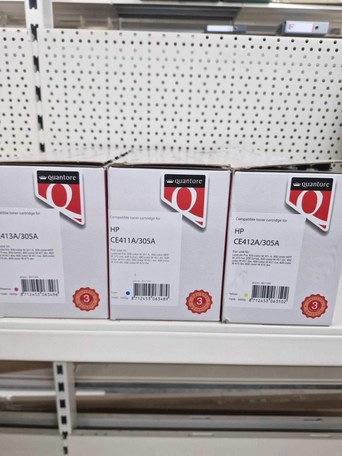 Compatibele tonercartridges voor HP printers, Ophalen of Verzenden, Toner, Quantore