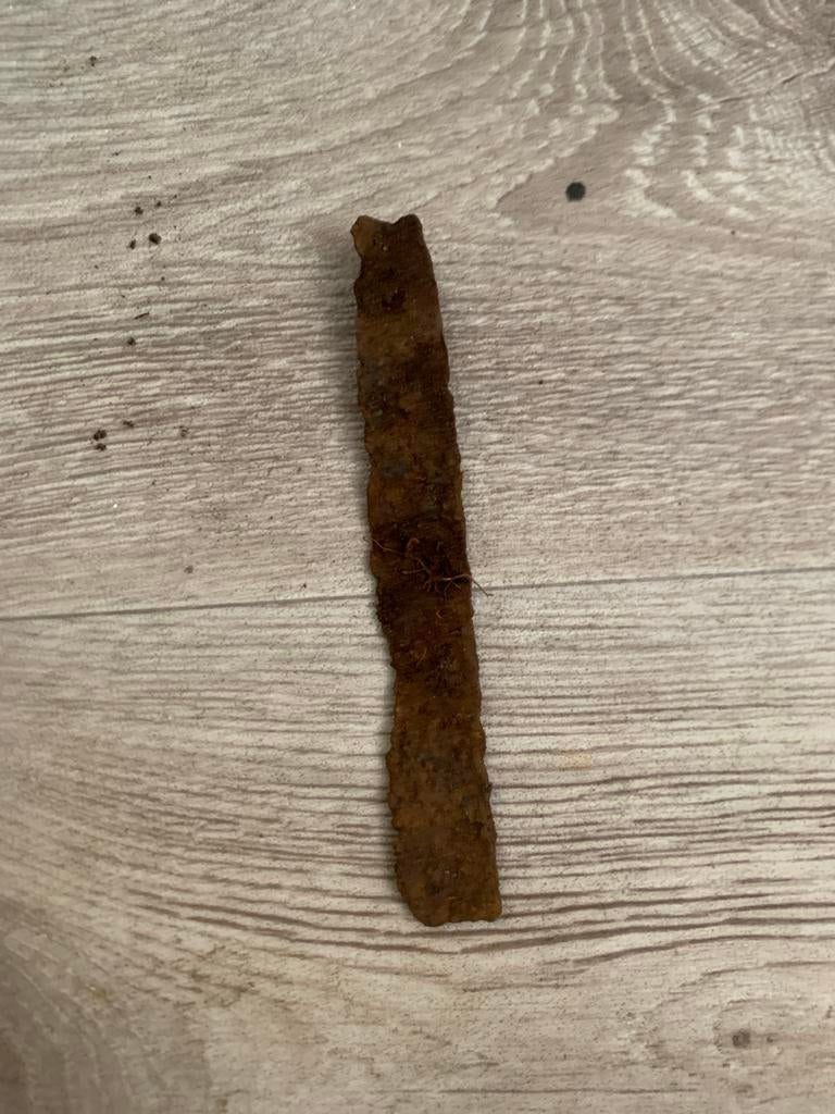 Roestig mes, mogelijk van een Kar98 bajonet, Verzamelen, Militaria | Tweede Wereldoorlog, Landmacht, Mes of Dolk, Duitsland, Ophalen of Verzenden