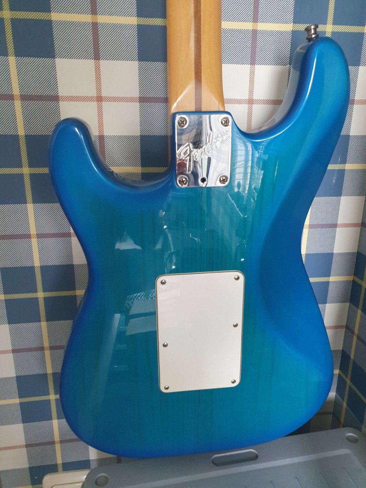 Fender Stratocaster plus de luxe toploader, Ophalen, Zo goed als nieuw, Solid body, Fender