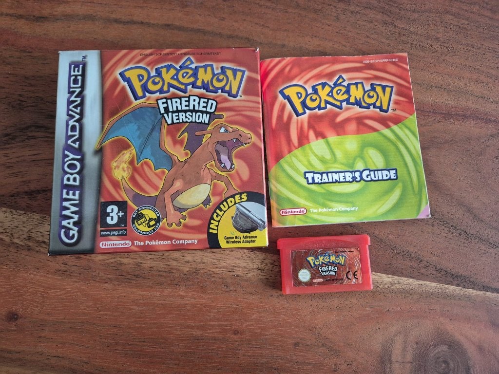 Pokémon FireRed Version Game Boy Advance (GBA), Spelcomputers en Games, Games | Nintendo Game Boy, Gebruikt, 1 speler, Ophalen of Verzenden