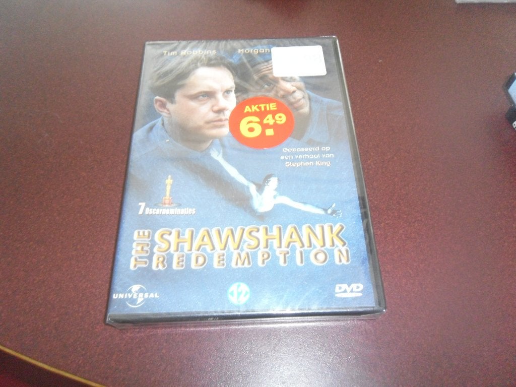 dvd the shawshank redemption, Engels, Alle leeftijden, Nederlands, Ophalen of Verzenden