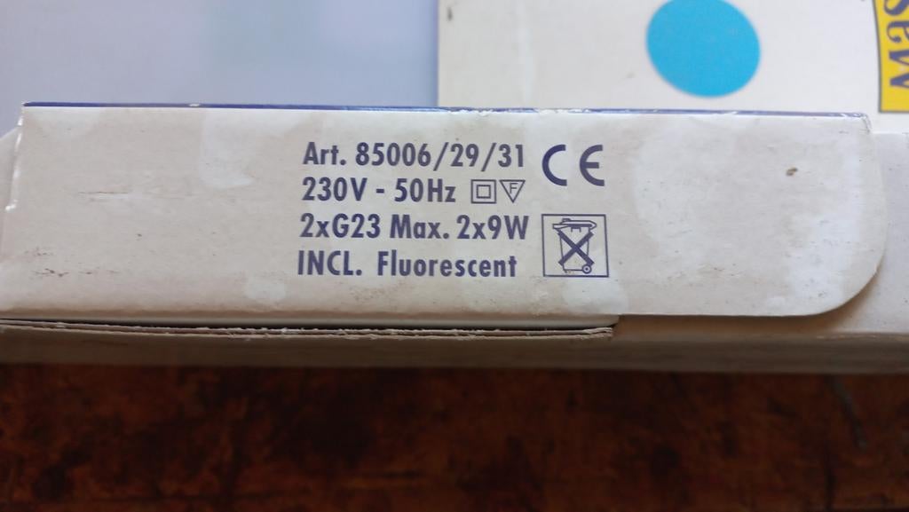 Tl armatuur,tl buis,  Onderkast verlichting, 9w spaarlamp, Ophalen, Nieuw, Minder dan 30 watt, Overige fittingen