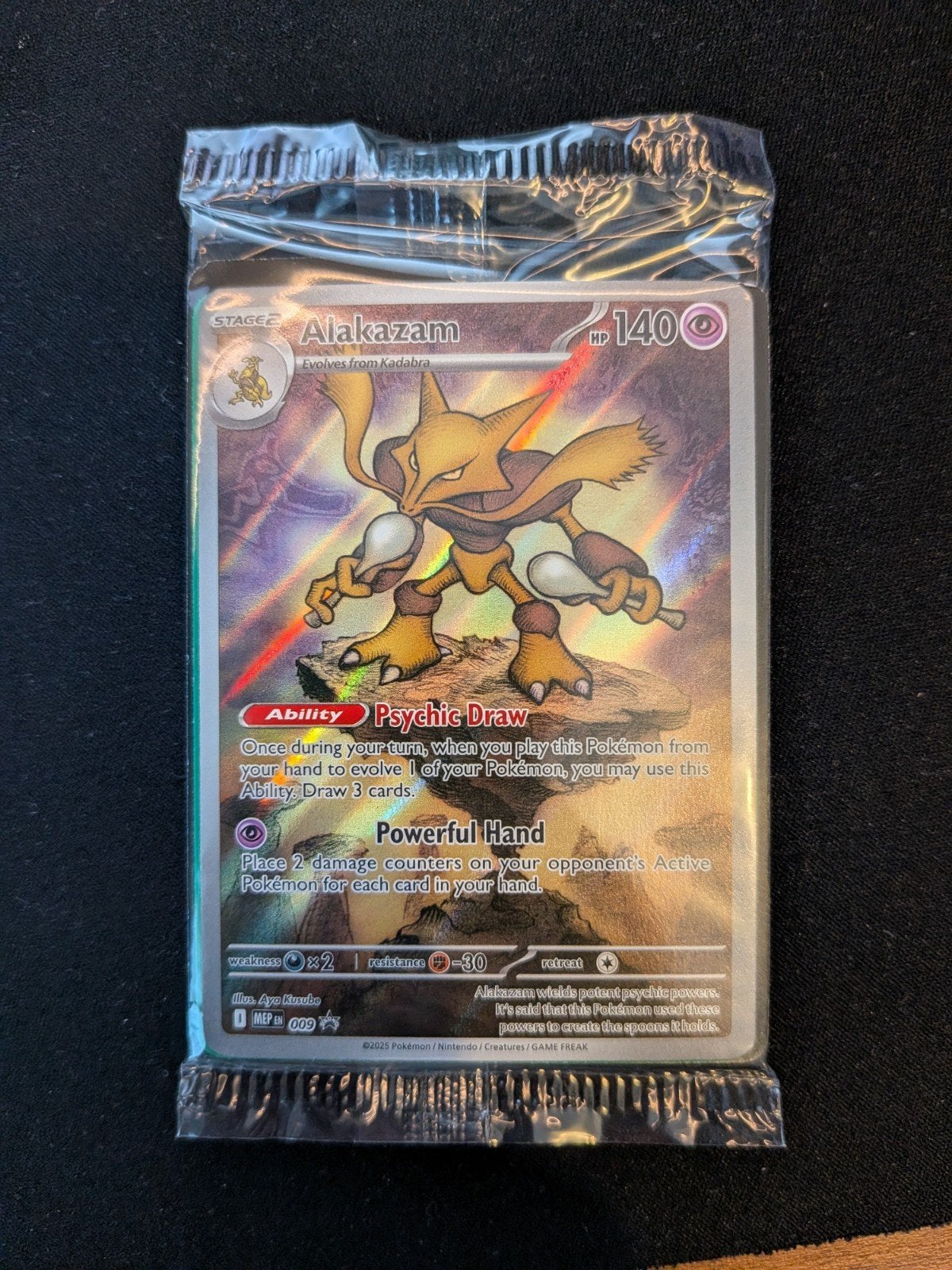 Alakazam #9 009 sealed promo, Ophalen, Nieuw