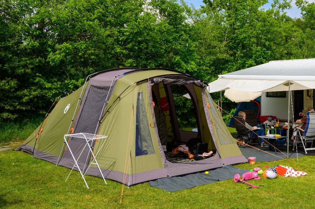 Coleman Vespucci 4 tent, Ophalen of Verzenden, Gebruikt, Tot en met 4