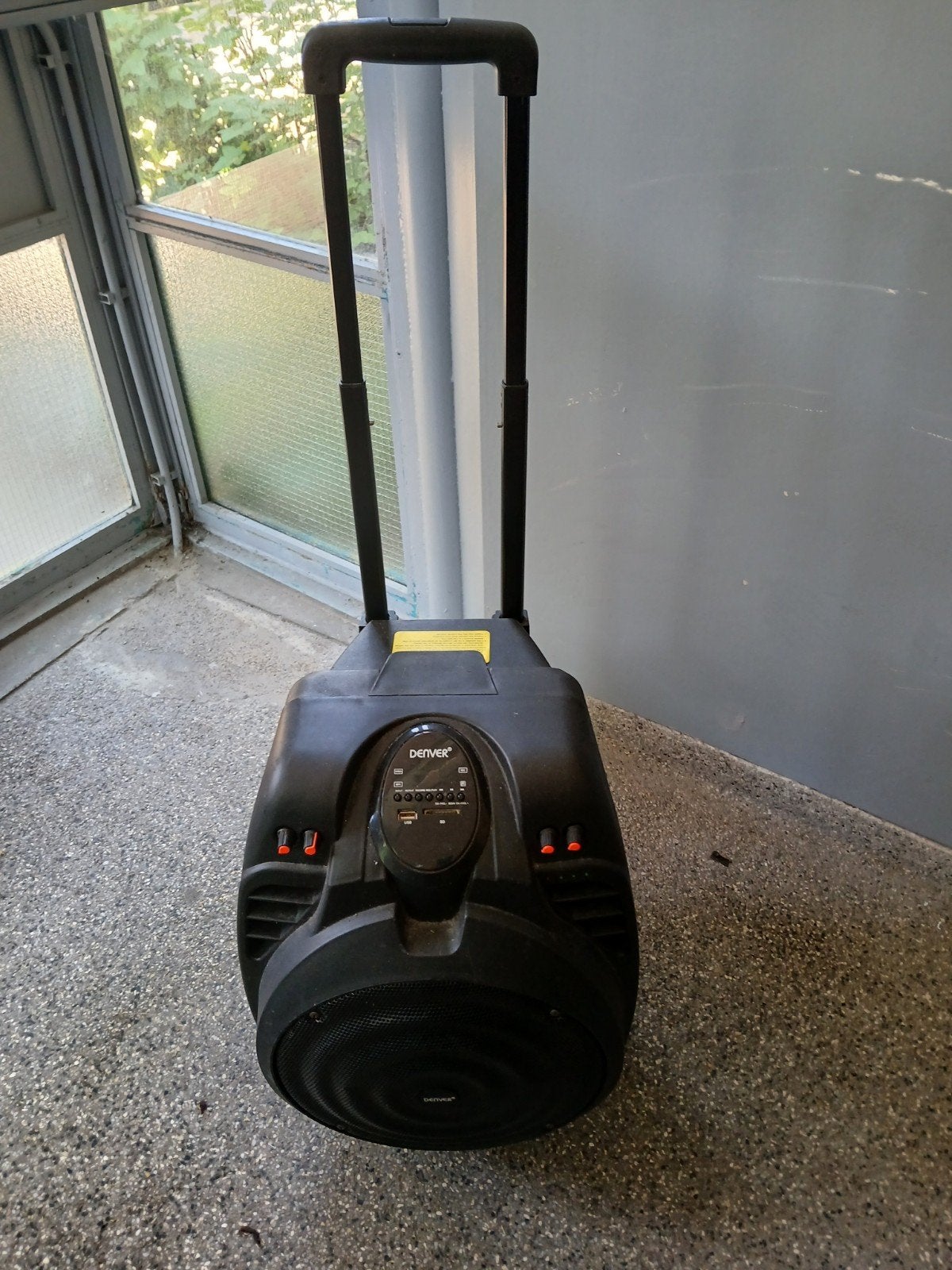 Denver TSP-502 Trolley Speaker met ingebouwde batterij, Audio, Tv en Foto, Luidsprekers, Gebruikt, Party speaker, USB-aansluiting
