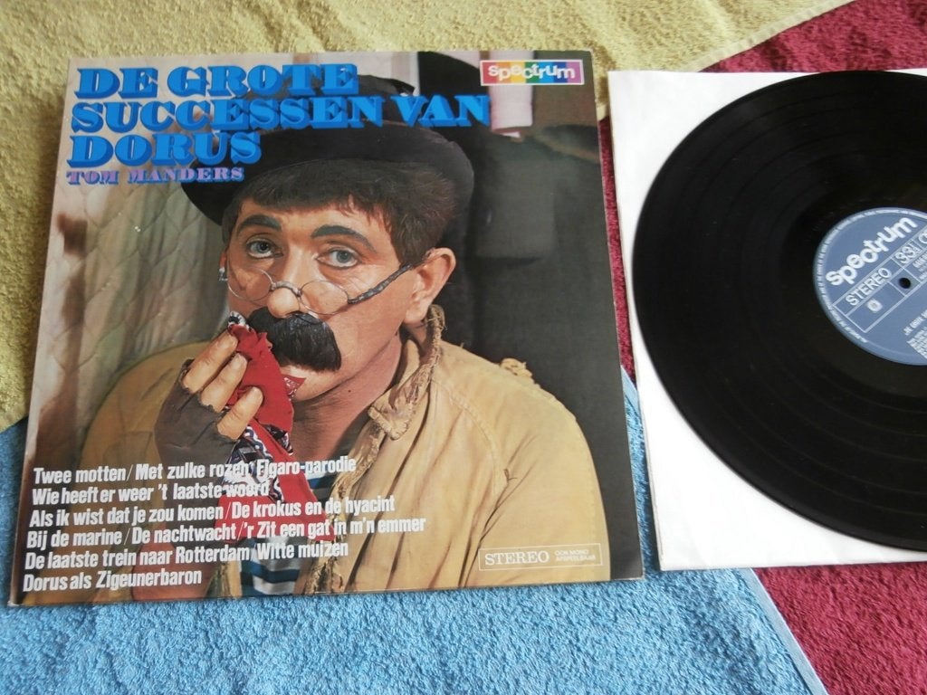 LP - Dorus - De Grootste Successen Van Dorus., LP, Cabaret of Kleinkunst, Zo goed als nieuw, 12 inch