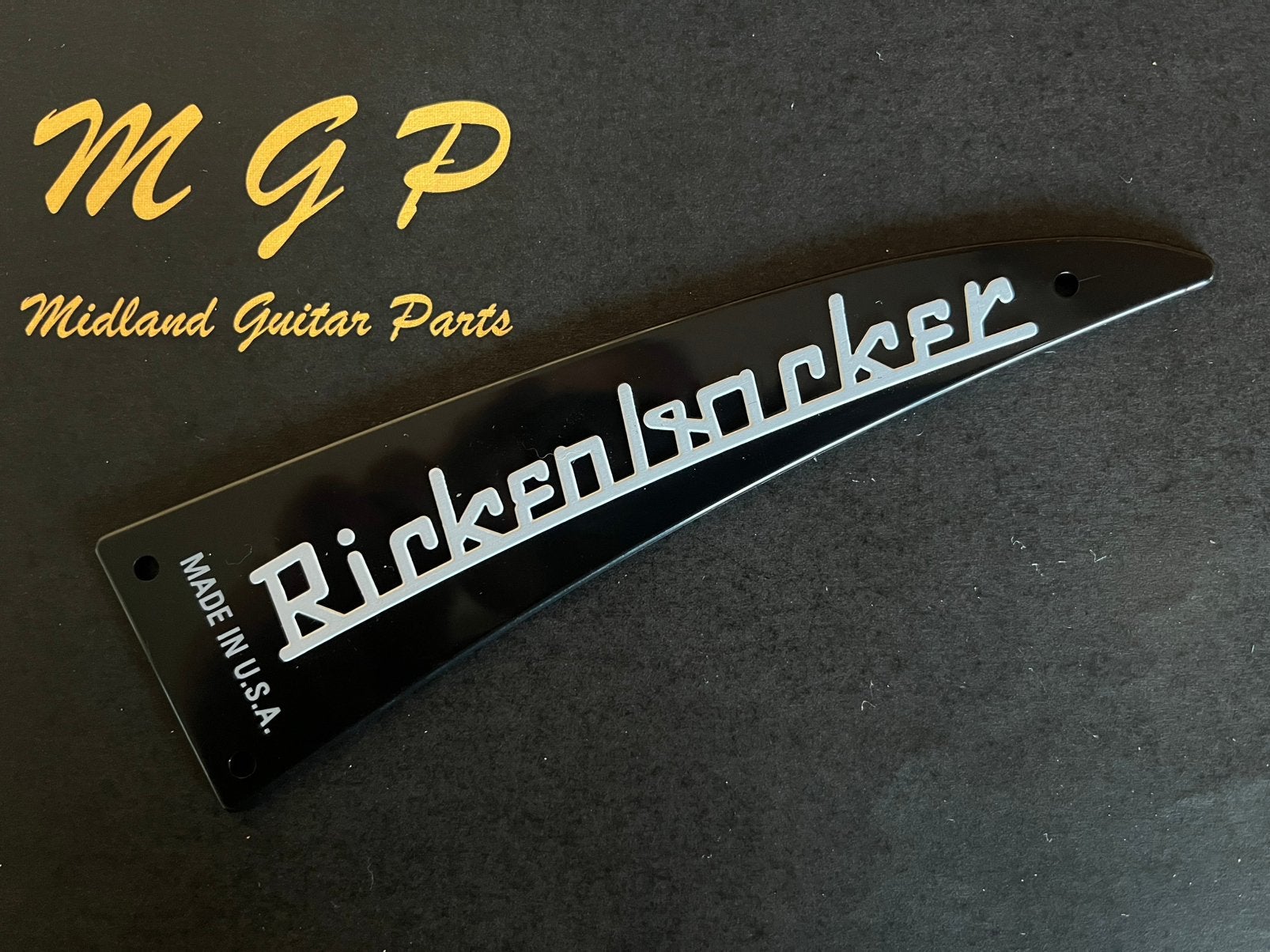 Zwarte aftermarket trussrod cover voor Rickenbacker 330/360, Ophalen of Verzenden, Nieuw, Elektrische gitaar