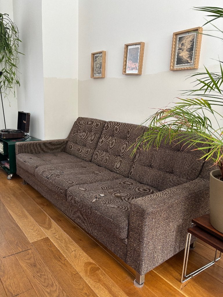 Bank set met 2 Fauteuils Pastoe design jaren '70, Huis en Inrichting, Banken | Bankstellen, Ophalen, Gebruikt, Pastoe design jaren '70