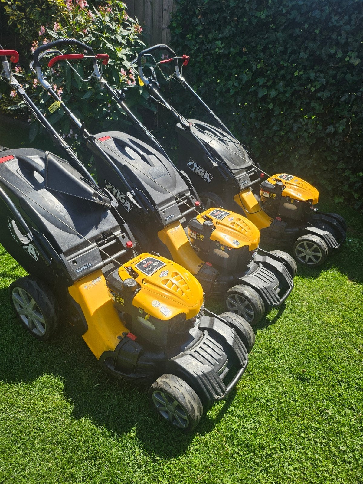 Stiga Exel 50 SB 4-in-1 Professionele Benzine Grasmaaier, Ophalen, Cirkelmaaier, Stiga, Benzine-grasmaaier