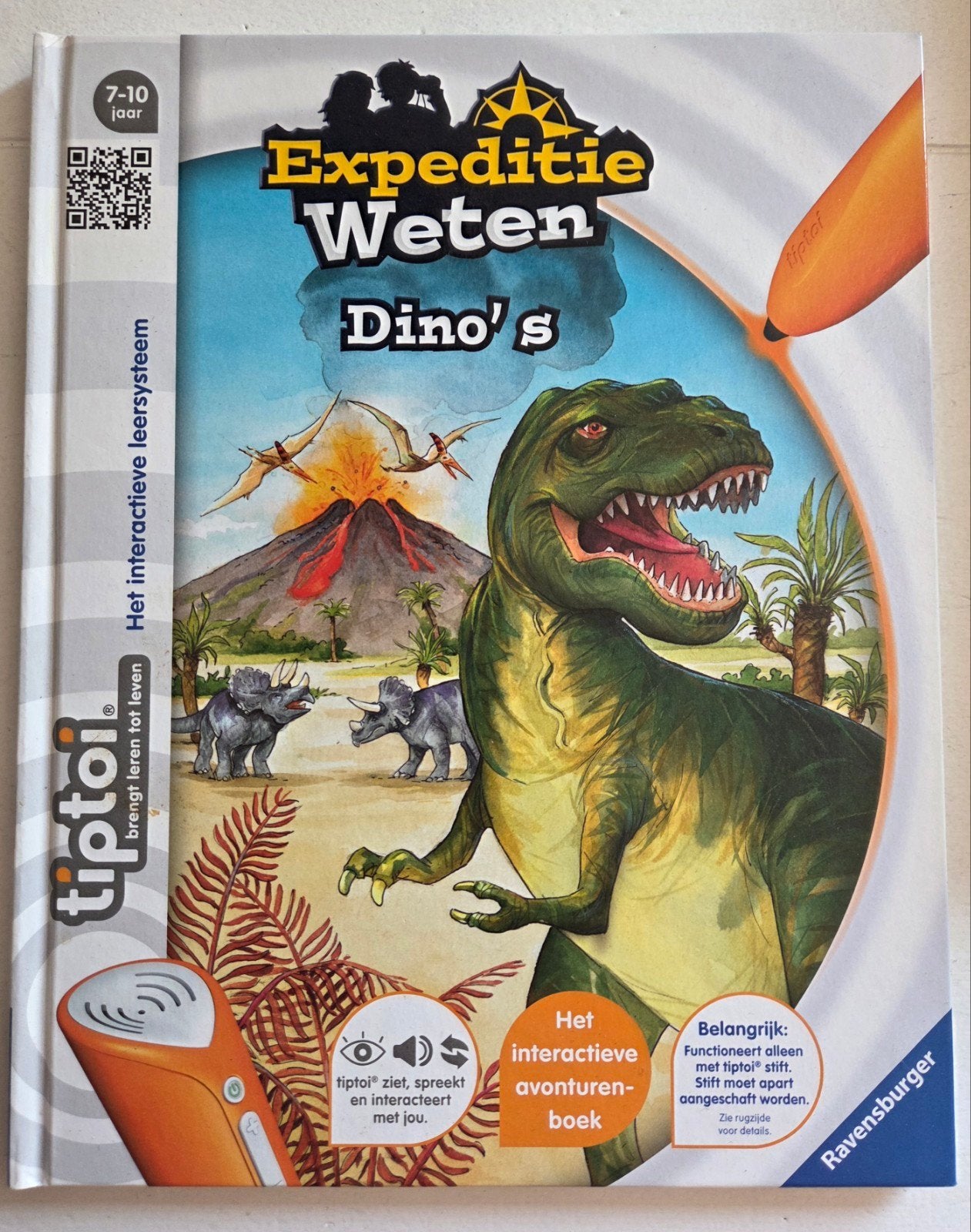 Tiptoi Expeditie Weten: Dino's - Interactief Avonturenboek, Ophalen of Verzenden
