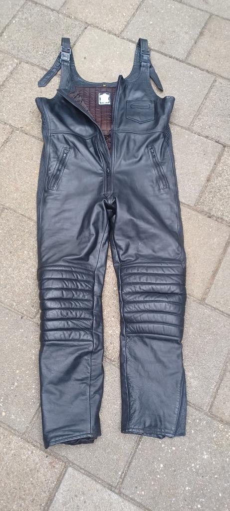 Vintage Merk Motodress Leren Motorbroek Maat 58 als nieuw, Heren, Ophalen of Verzenden, Tweedehands, Motodress