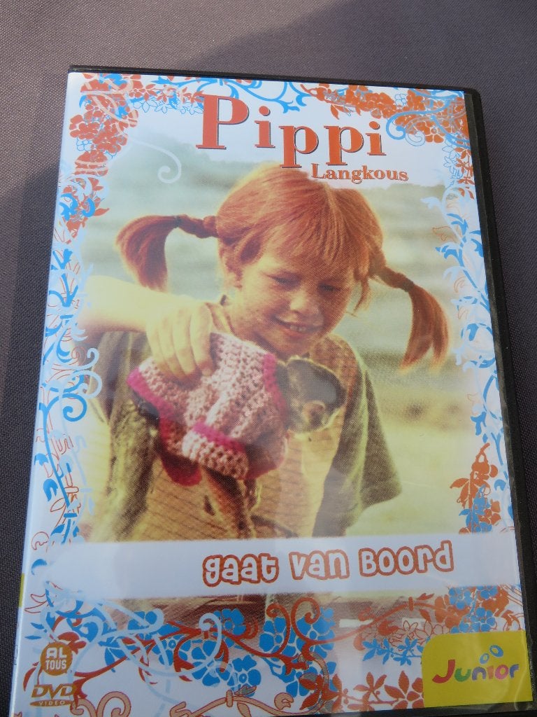 Dvd Pippi Langkous gaat van boord nieuw, Alle leeftijden, Ophalen of Verzenden, Zo goed als nieuw, Tv-serie