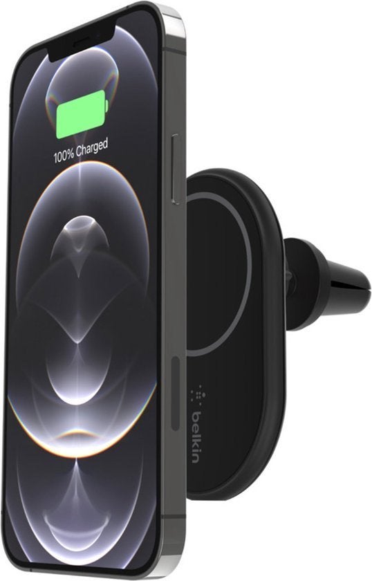 Belkin Magnetic Wireless Vent Mount MagSafe (Telefoonhouder), Ophalen of Verzenden, Zo goed als nieuw, Belkin, Info@Belkin.nl