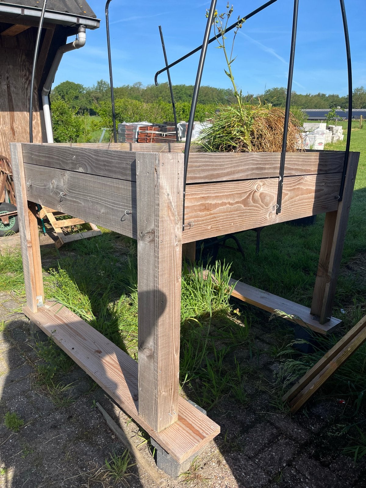 Makkelijke Moestuin van Douglas Hout, Ophalen, Gebruikt, 100 cm of meer, 60 cm of meer