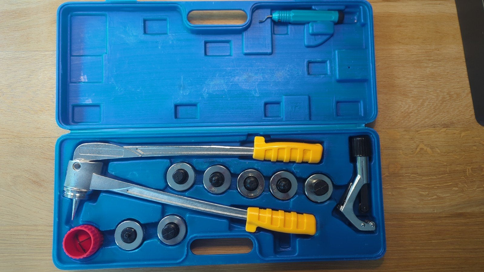 Lever tube expanding tool kit, Ophalen of Verzenden, Zo goed als nieuw
