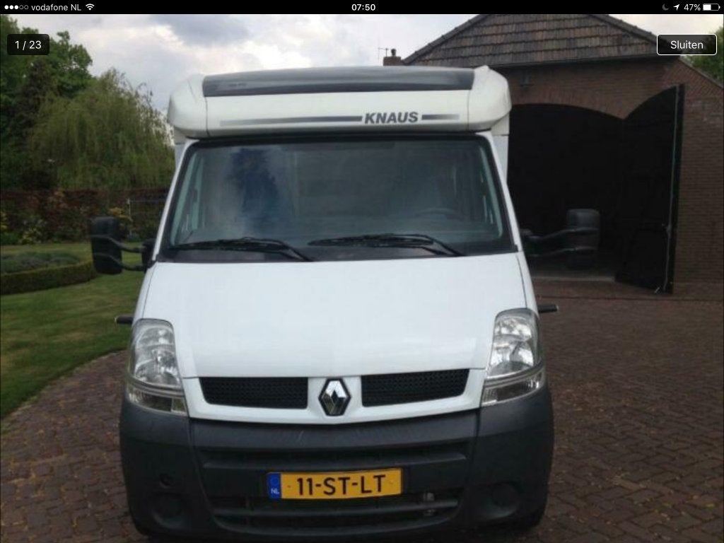 Knaus Sun TI 2006, Chemisch toilet, Kluisje, Ringverwarming, Luifel