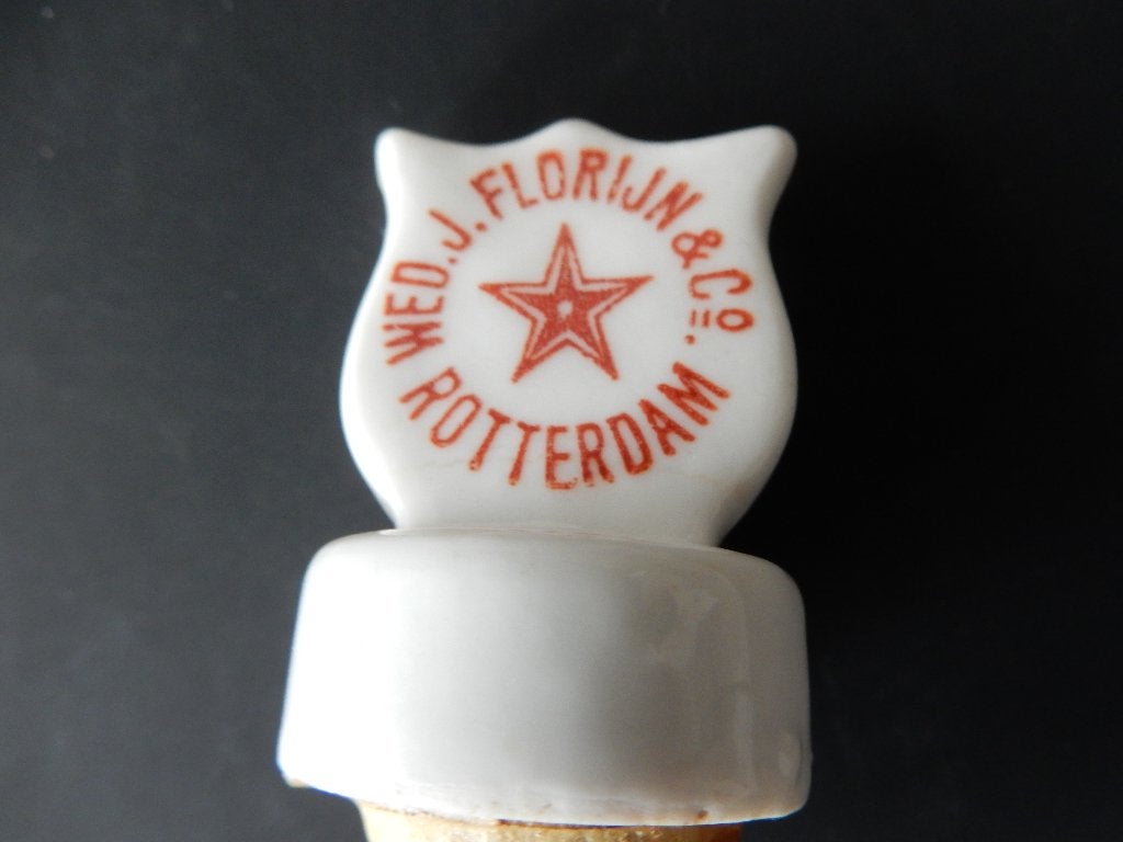 Jenever Wed J Florijn & co Rotterdam voor 1940, Verzamelen, Ophalen of Verzenden, Zo goed als nieuw, Gebruiksvoorwerp