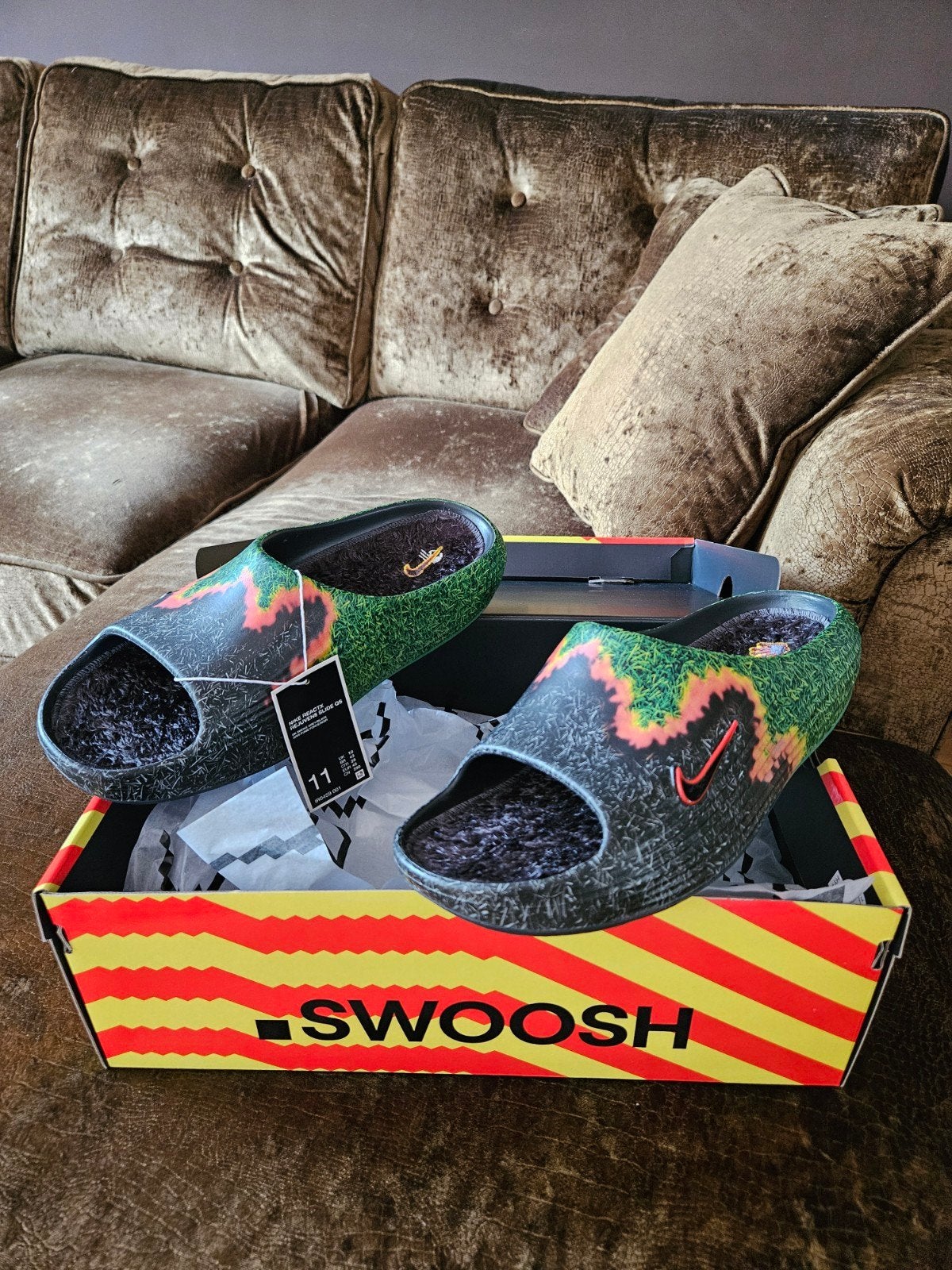 Nike Slippers Maat 45, Overige kleuren, Nike, Nieuw, Ophalen