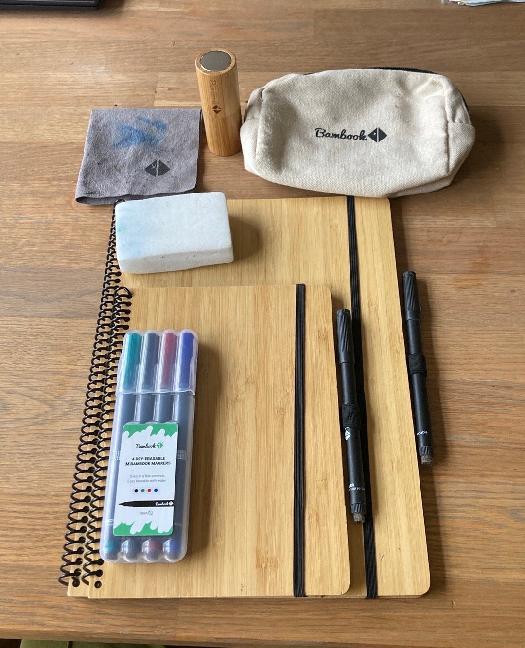 Compete set met 2X bambook a5 en a4, Ophalen of Verzenden, Gebruikt, A4