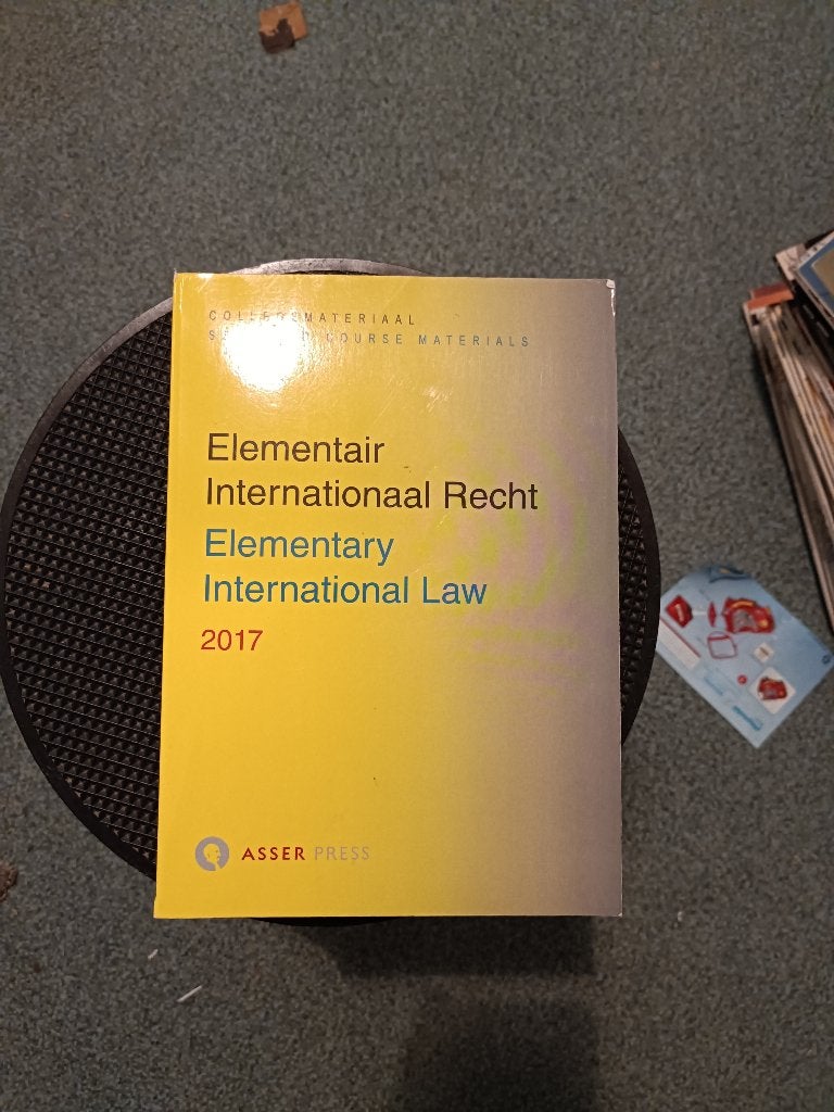 Elementair nationaal recht 2017, Boeken, Ophalen of Verzenden, Alpha, HBO