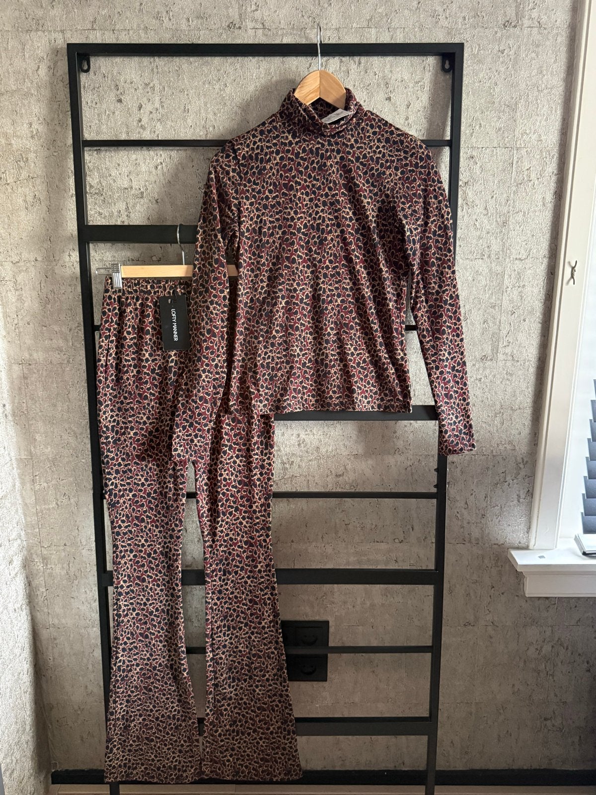 Lofty Manner Leopard Print Set - Nieuw met kaartjes, Meerkleurig, Nieuw, Ophalen of Verzenden, Maat 34 (XS) of kleiner