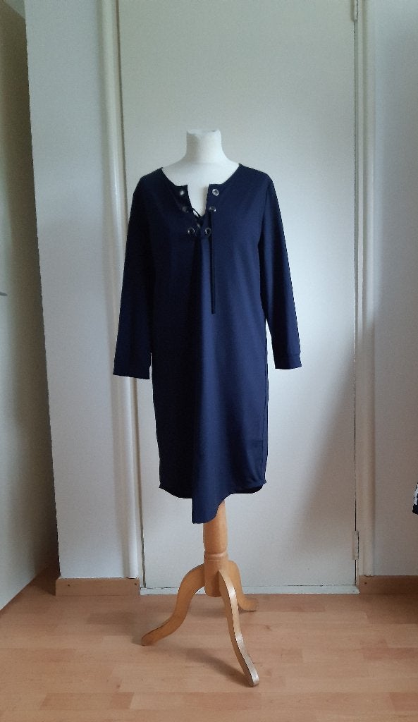 Jurk, donkerblauw, Ophalen of Verzenden, Gedragen, Blauw