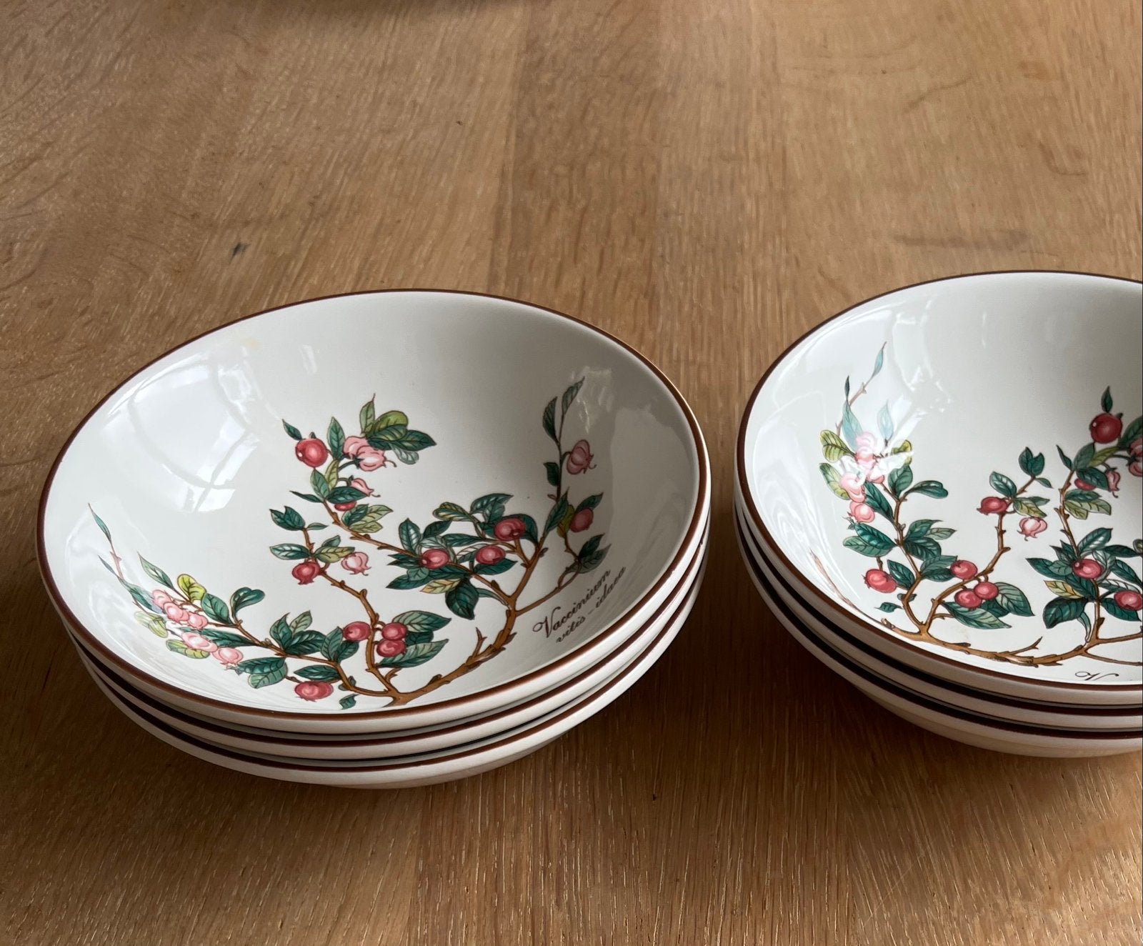 Villeroy & Boch Botanica schaaltjes - set van 6, Klassiek, Villeroy & Boch, Ophalen of Verzenden, Porselein