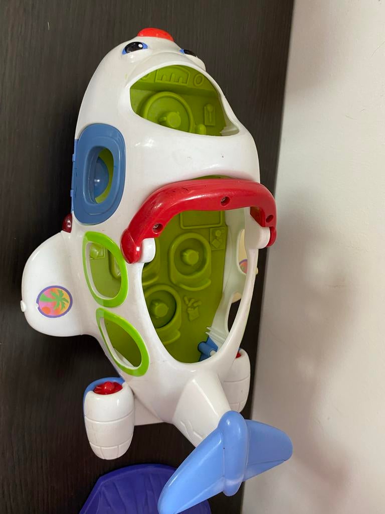 Fisher-Price Little People Vliegtuig met Geluid en Licht, Ophalen of Verzenden, Gebruikt