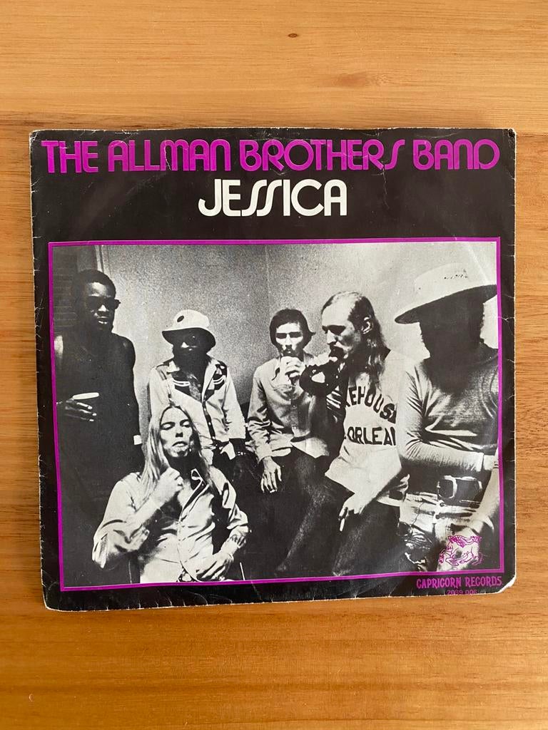 The Allman Brothers - Jessica single vinyl, Ophalen of Verzenden, Zo goed als nieuw, Pop