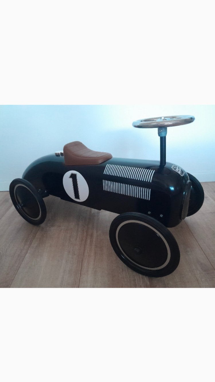 Retro Roller Kids Loopaut Zwart “Nieuw”, Ophalen, Nieuw, Loopvoertuig