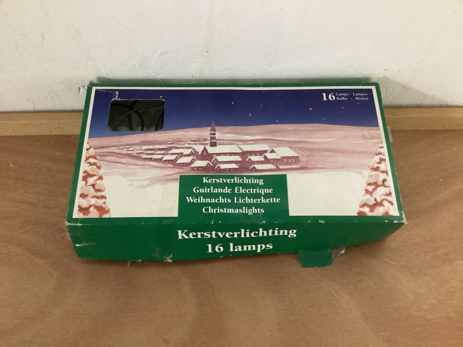 Vintage kerstverlichting, Ophalen of Verzenden