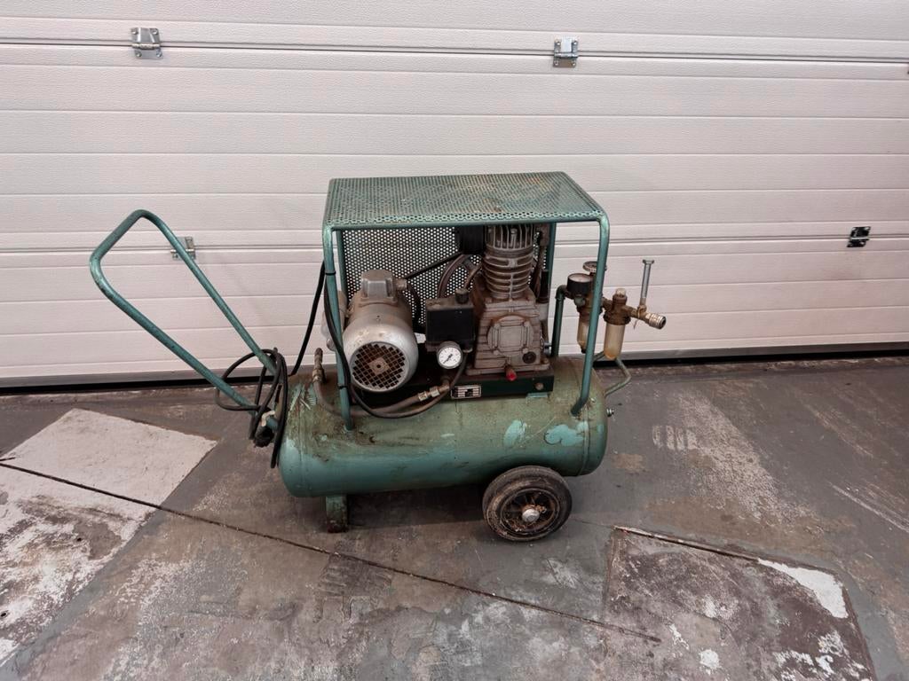 Creemers compressor werkend, 25 tot 100 liter, Ophalen, Gebruikt
