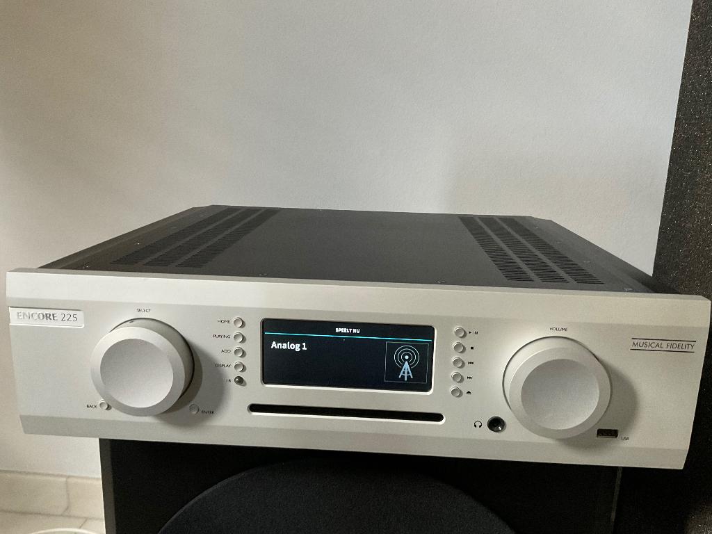 Musical Fidelity Encore 225 (2x225 watt), Overige merken, Gebruikt, Ophalen of Verzenden, 120 watt of meer